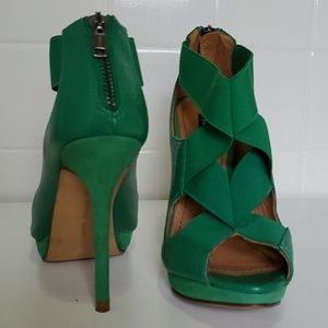 Zara woman Green heels
